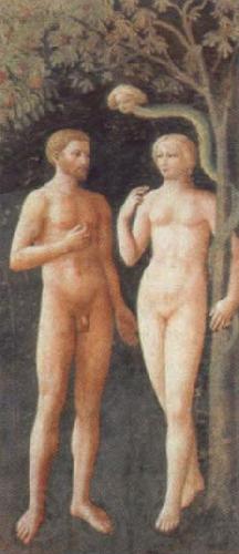 MASOLINO da Panicale Temptation of Adam and Eve